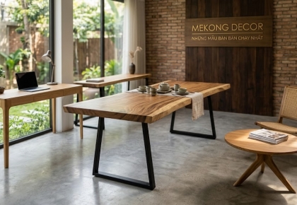 Top những mẫu bàn bán chạy nhất Mekong Decor