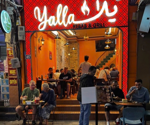 YALLA KEBAB & GRILL – KHI NỘI THẤT KỂ CÂU CHUYỆN VĂN HÓA