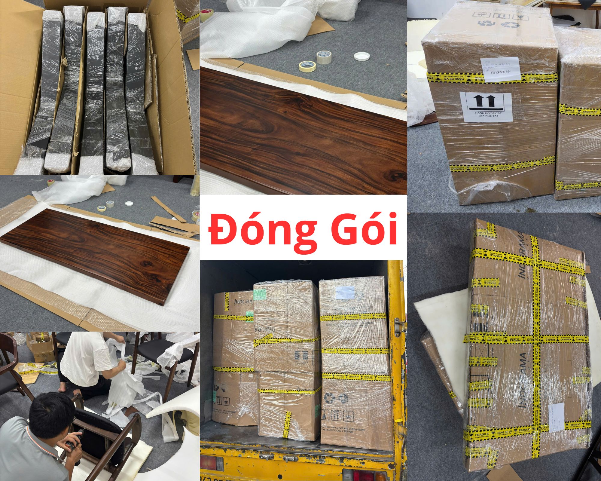 Nội thất gỗ Me Tây tại Mekong Decor
