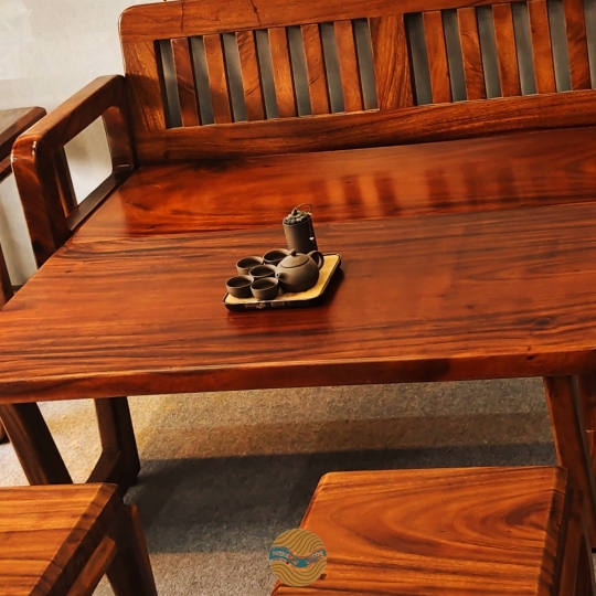 Bàn sofa gỗ me tây