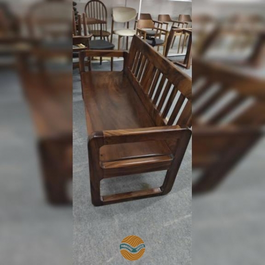 Ghế sofa gỗ me tây dài