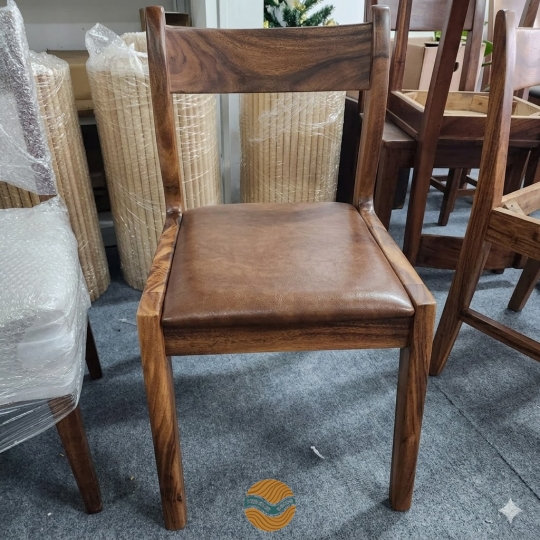 Ghế Bella gỗ me tây