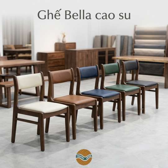 Ghế Bella cao su