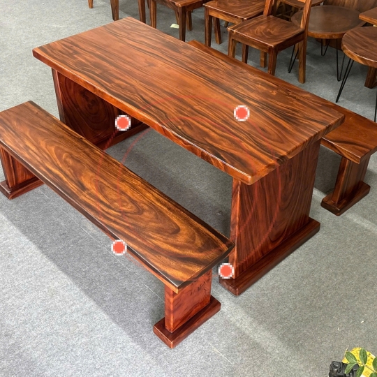 BỘ K3 GỖ ME TÂY NGUYÊN TẤM