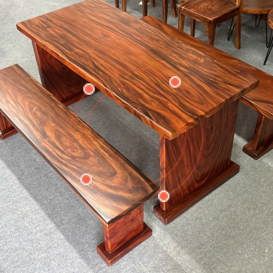 BỘ K3 GỖ ME TÂY NGUYÊN TẤM